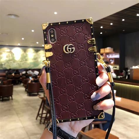 gucci trunk phone case|genuine gucci phone case.